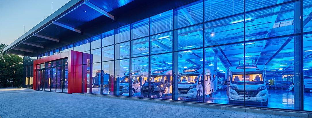 Sluttspurt for byggearbeidene på Reisemobil Forum