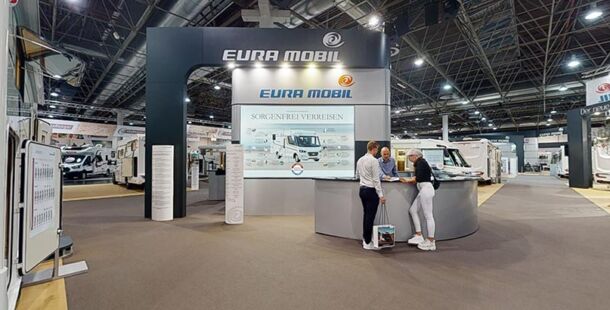 Online ora: Stand espositivo virtuale del camper 2020