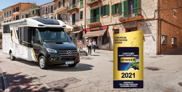 European Innovation Award für den Contura auf Mercedes Sprinter