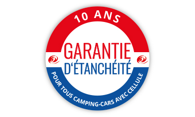 10 ans garantie d'étanchéité pour tous camping-cars avec cellule