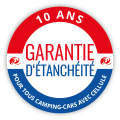 10 ans garantie d'étanchéité pour tous camping-cars avec cellule