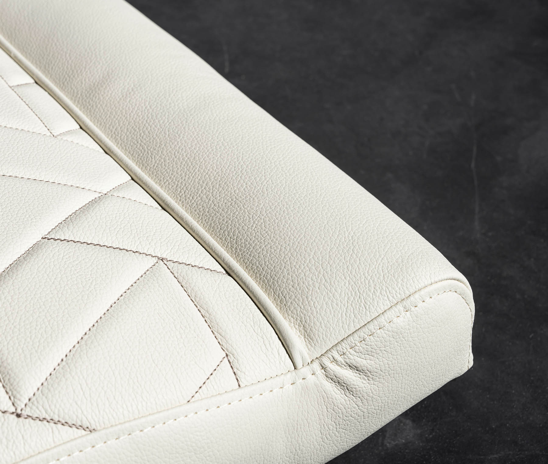 Polsterstoff "Trail Leder-Beige"